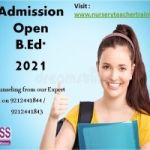 Direct admission in B.ed 2021