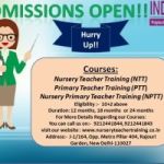 Nursery Teacher Training (NTT) Course in Delhi