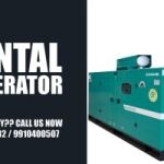 Containerized generator rental