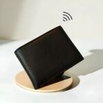 Black Trackable Smart Wallet